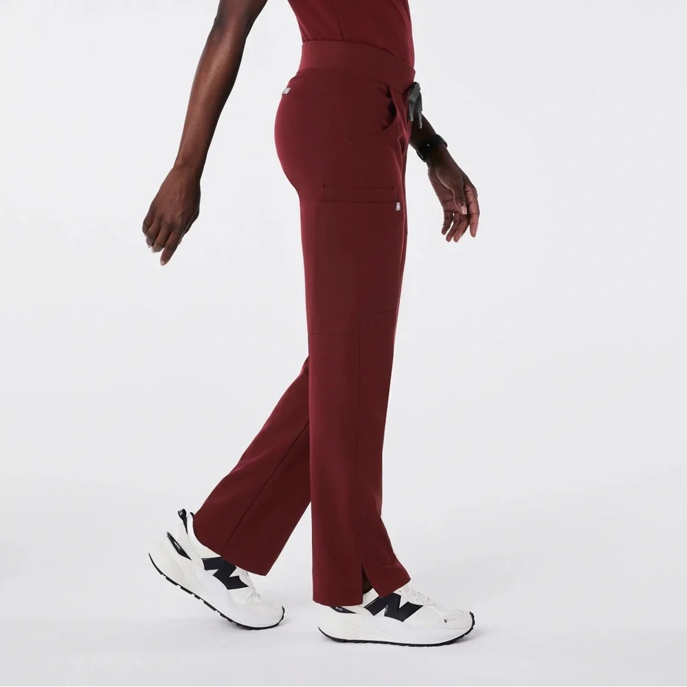 Women’s Figs Burgundy Set Large - Picture 2 of 3